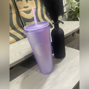 Starbucks Venti Lilac Aurora Iridescent Pleated Soft Touch